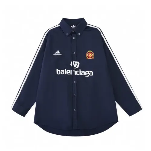 Wholesale Balenciaga Shirts Long Sleeved For Men #1424687 $48.00 USD, Wholesale Quality Replica Balenciaga Shirts