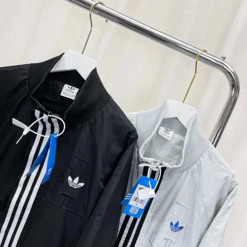 Replica Adidas Jackets Long Sleeved For Men #1424817 $48.00 USD for Wholesale