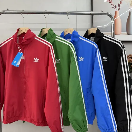 Replica Adidas Jackets Long Sleeved For Unisex #1424823 $45.00 USD for Wholesale