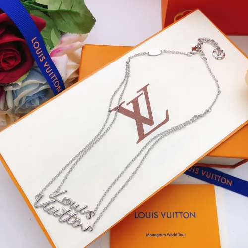 Wholesale Louis Vuitton Necklaces #1424866 $32.00 USD, Wholesale Quality Replica Louis Vuitton Necklaces