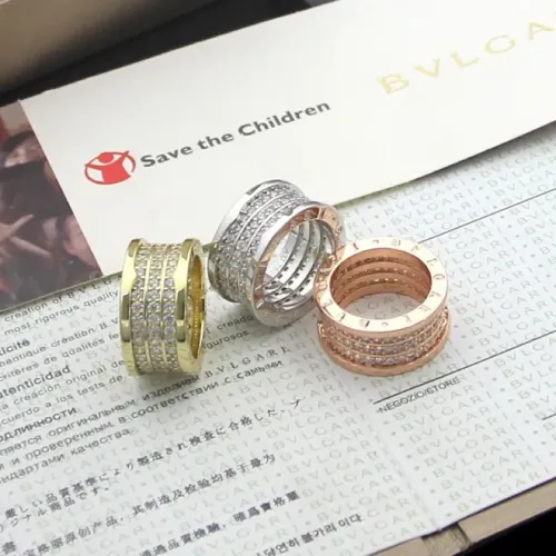 Replica Bvlgari Rings In Gold For Unisex #1424905 $29.00 USD for Wholesale