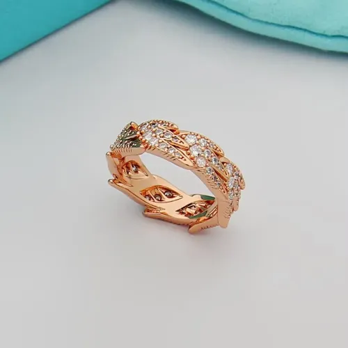 Wholesale Tiffany Rings In Rose Gold For Unisex #1424964 $25.00 USD, Wholesale Quality Replica Tiffany Rings