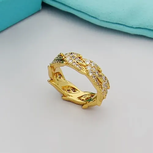Wholesale Tiffany Rings In Gold For Unisex #1424965 $25.00 USD, Wholesale Quality Replica Tiffany Rings