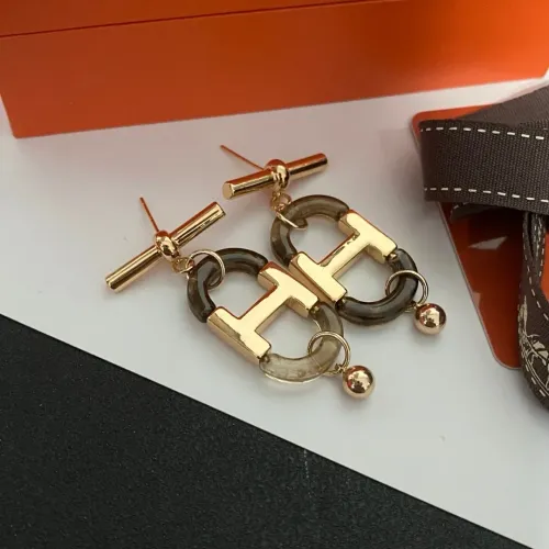 Replica Hermes Earrings For Women #1425012 $36.00 USD for Wholesale