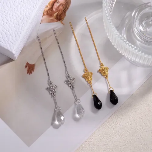 Replica Versace Earrings For Women #1425176 $25.00 USD for Wholesale