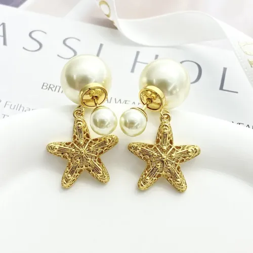 Wholesale Christian Dior Earrings For Women #1425266 $29.00 USD, Wholesale Quality Replica Christian Dior Earrings