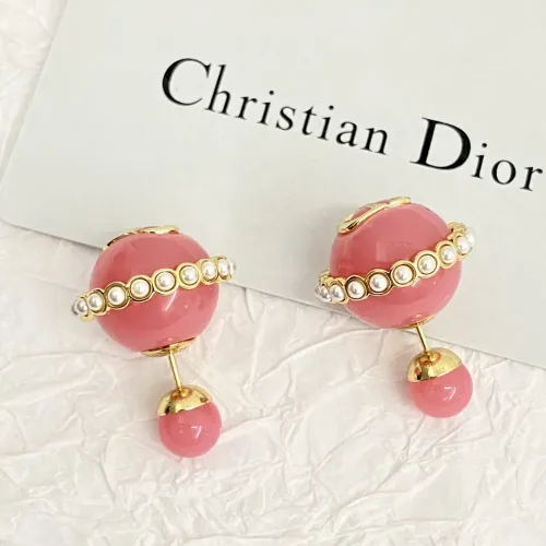 Replica Christian Dior Earrings For Women #1425269 $38.00 USD for Wholesale