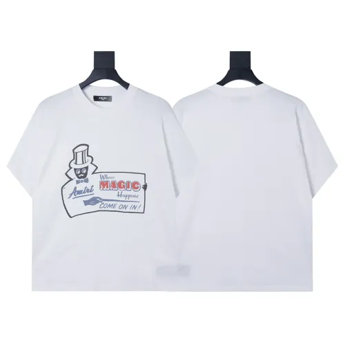 Wholesale Amiri T-Shirts Short Sleeved For Unisex #1425418 $29.00 USD, Wholesale Quality Replica Amiri T-Shirts
