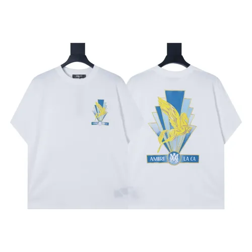 Wholesale Amiri T-Shirts Short Sleeved For Unisex #1425420 $29.00 USD, Wholesale Quality Replica Amiri T-Shirts