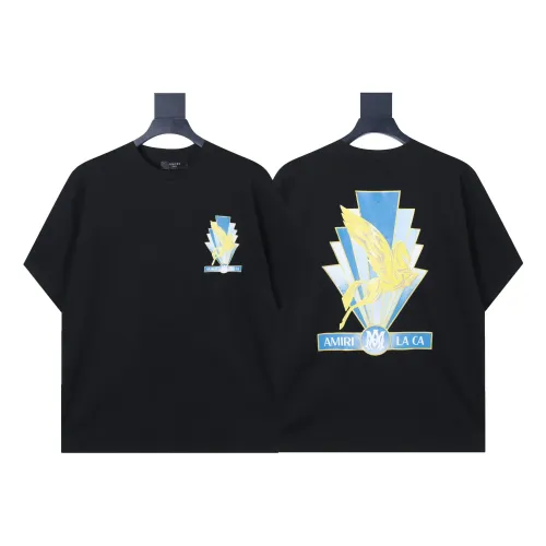 Wholesale Amiri T-Shirts Short Sleeved For Unisex #1425421 $29.00 USD, Wholesale Quality Replica Amiri T-Shirts