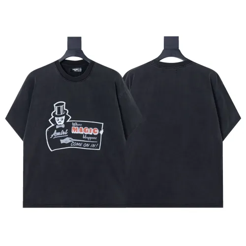 Wholesale Amiri T-Shirts Short Sleeved For Unisex #1425430 $32.00 USD, Wholesale Quality Replica Amiri T-Shirts