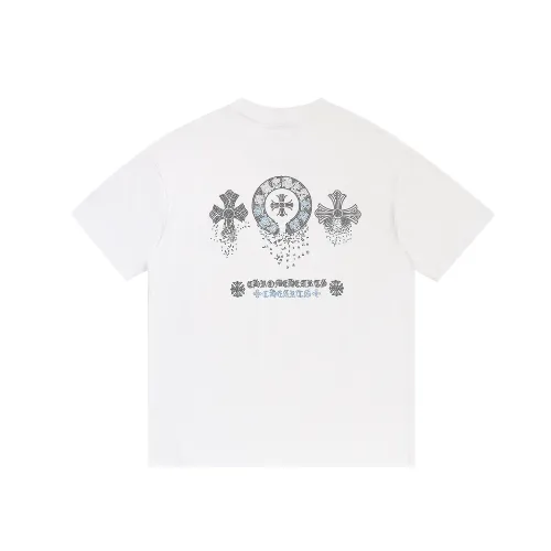 Wholesale Chrome Hearts T-Shirts Short Sleeved For Unisex #1425443 $36.00 USD, Wholesale Quality Replica Chrome Hearts T-Shirts