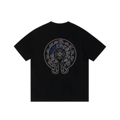 Wholesale Chrome Hearts T-Shirts Short Sleeved For Unisex #1425446 $36.00 USD, Wholesale Quality Replica Chrome Hearts T-Shirts