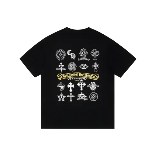 Wholesale Chrome Hearts T-Shirts Short Sleeved For Unisex #1425452 $36.00 USD, Wholesale Quality Replica Chrome Hearts T-Shirts