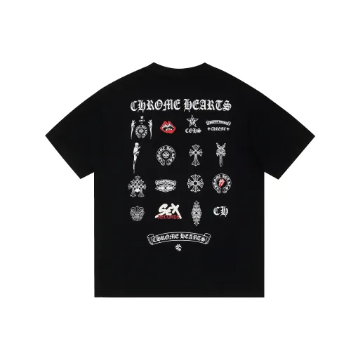Wholesale Chrome Hearts T-Shirts Short Sleeved For Unisex #1425454 $36.00 USD, Wholesale Quality Replica Chrome Hearts T-Shirts