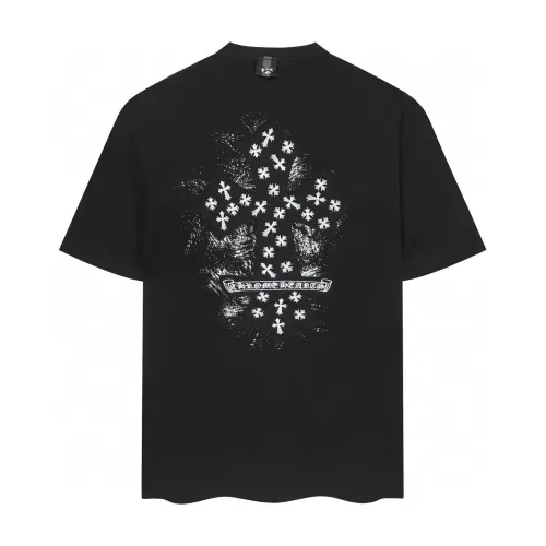 Wholesale Chrome Hearts T-Shirts Short Sleeved For Unisex #1425465 $36.00 USD, Wholesale Quality Replica Chrome Hearts T-Shirts