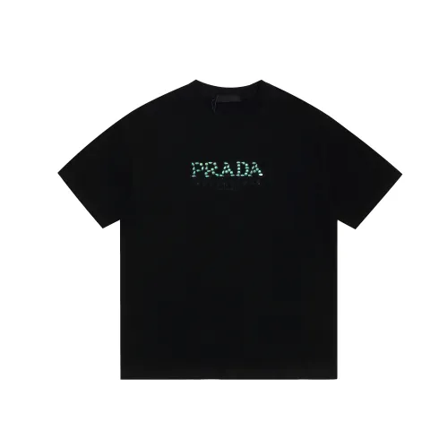 Wholesale Prada T-Shirts Short Sleeved For Unisex #1425487 $36.00 USD, Wholesale Quality Replica Prada T-Shirts