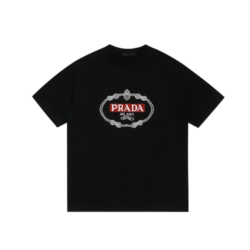 Wholesale Prada T-Shirts Short Sleeved For Unisex #1425489 $36.00 USD, Wholesale Quality Replica Prada T-Shirts