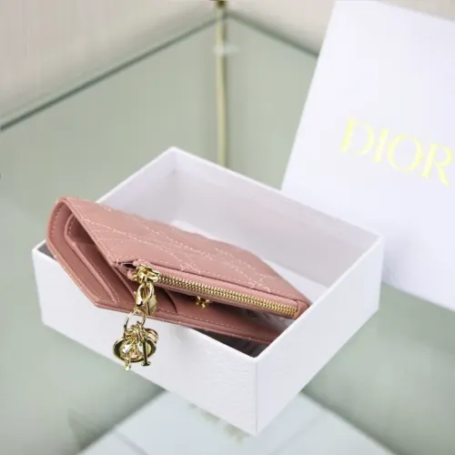 Replica Christian Dior AAA Quality Card Holders #1425636 $80.00 USD for Wholesale
