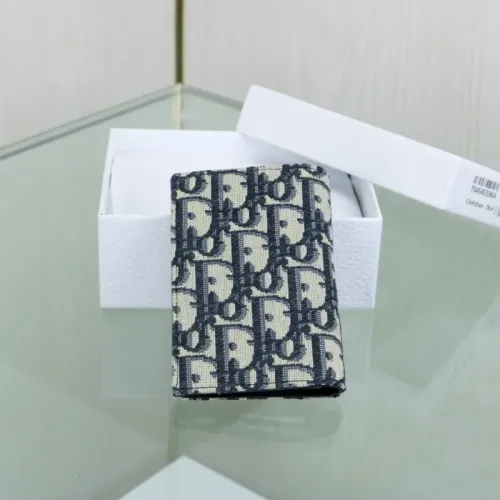 Replica Christian Dior AAA Man Card Holders #1425667 $60.00 USD for Wholesale