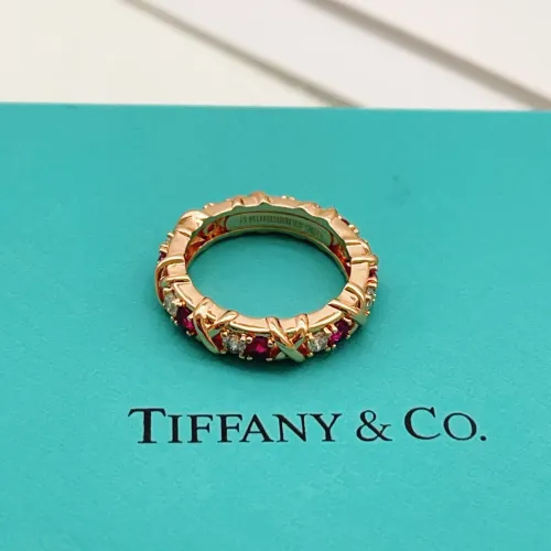 Replica Tiffany Rings In Rose Gold For Women #1425678 $27.00 USD for Wholesale