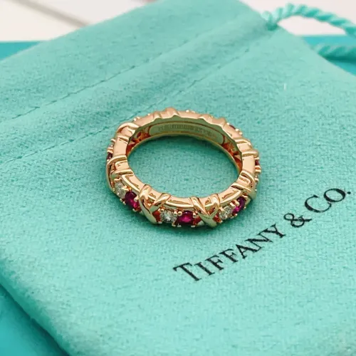 Replica Tiffany Rings In Rose Gold For Women #1425678 $27.00 USD for Wholesale
