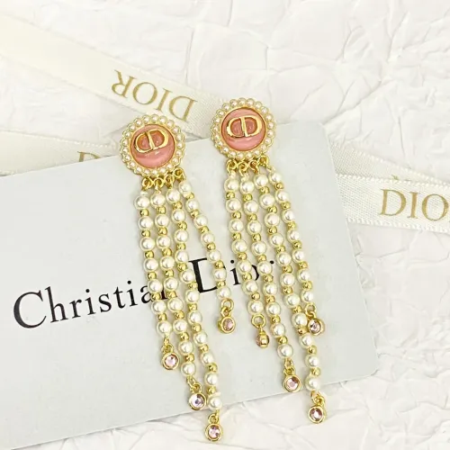 Replica Christian Dior Earrings For Women #1425691 $42.00 USD for Wholesale