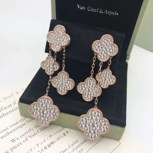 Wholesale Van Cleef &amp; Arpels Earrings For Women #1425693 $38.00 USD, Wholesale Quality Replica Van Cleef &amp; Arpels Earrings