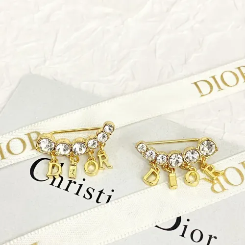 Replica Christian Dior Earrings For Women #1425703 $32.00 USD for Wholesale