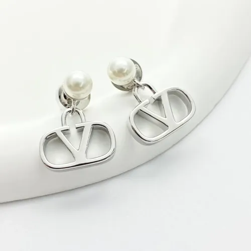 Replica Valentino Earrings For Women #1425707 $25.00 USD for Wholesale