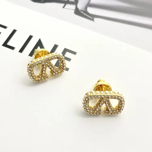 Replica Valentino Earrings For Women #1425710 $34.00 USD for Wholesale