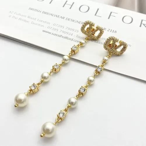 Replica Valentino Earrings For Women #1425711 $36.00 USD for Wholesale