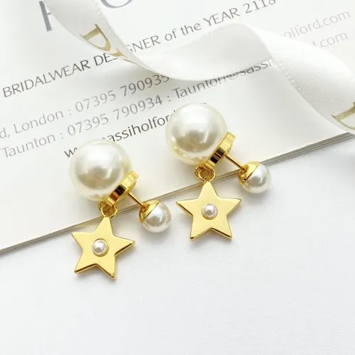 Replica Christian Dior Earrings For Women #1425713 $27.00 USD for Wholesale