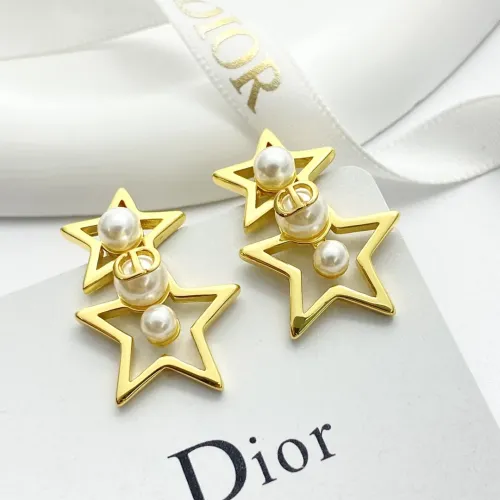 Replica Christian Dior Earrings For Women #1425718 $29.00 USD for Wholesale