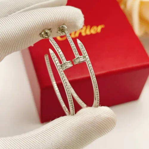 Replica Cartier Earrings For Women #1425723 $34.00 USD for Wholesale