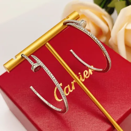 Replica Cartier Earrings For Women #1425723 $34.00 USD for Wholesale