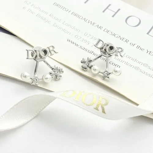 Replica Christian Dior Earrings For Women #1425768 $29.00 USD for Wholesale