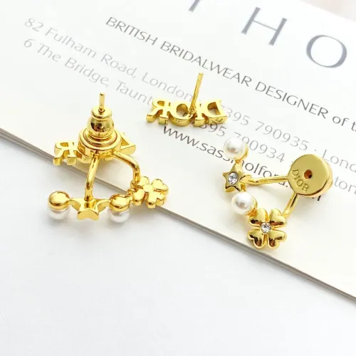 Replica Christian Dior Earrings For Women #1425769 $29.00 USD for Wholesale