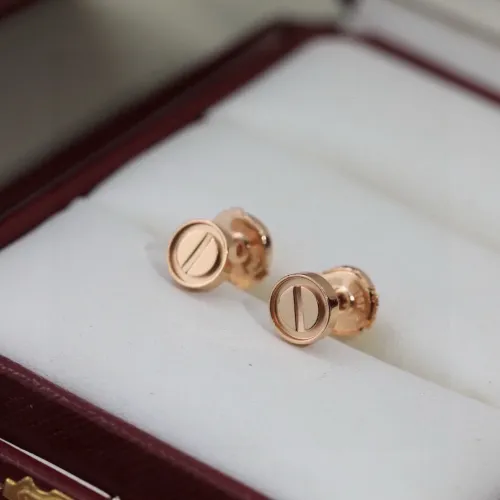 Wholesale Cartier Earrings For Women #1425807 $32.00 USD, Wholesale Quality Replica Cartier Earrings