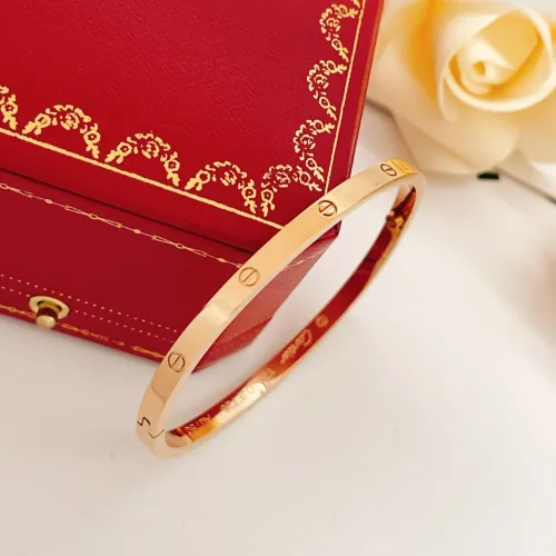 Replica Cartier bracelets In Rose Gold #1425831 $27.00 USD for Wholesale