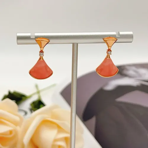 Replica Bvlgari Earrings For Women #1425866 $32.00 USD for Wholesale