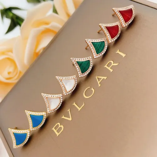Replica Bvlgari Earrings For Women #1425886 $32.00 USD for Wholesale