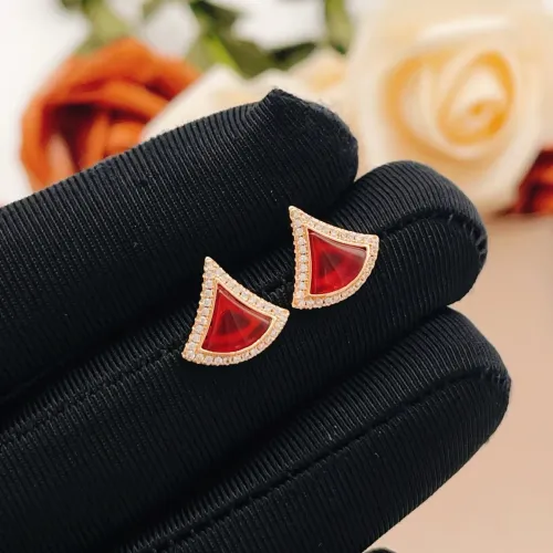 Replica Bvlgari Earrings For Women #1425887 $32.00 USD for Wholesale