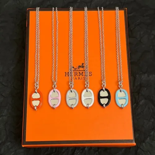 Replica Hermes Necklaces #1425922 $45.00 USD for Wholesale