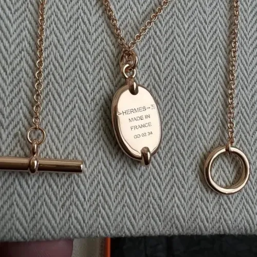 Replica Hermes Necklaces #1425929 $45.00 USD for Wholesale