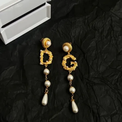 Wholesale Dolce &amp; Gabbana D&amp;G Earrings For Women #1425976 $39.00 USD, Wholesale Quality Replica Dolce &amp; Gabbana D&amp;G Earrings