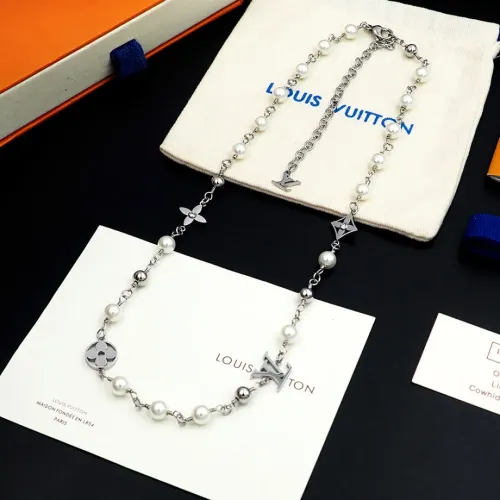 Wholesale Louis Vuitton Necklaces #1425989 $27.00 USD, Wholesale Quality Replica Louis Vuitton Necklaces
