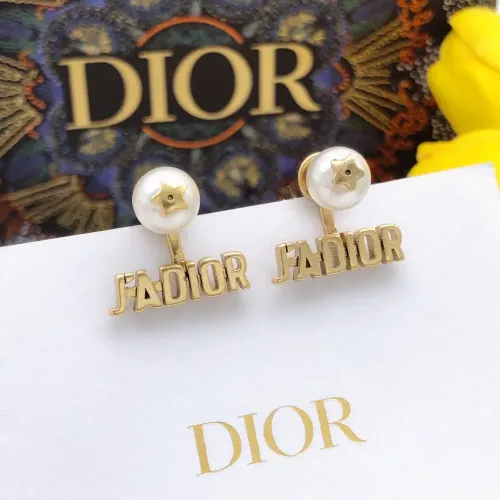 Wholesale Christian Dior Earrings For Women #1425998 $25.00 USD, Wholesale Quality Replica Christian Dior Earrings