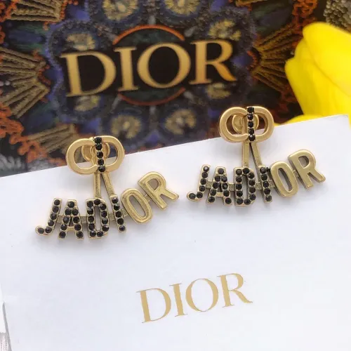 Wholesale Christian Dior Earrings For Women #1426007 $25.00 USD, Wholesale Quality Replica Christian Dior Earrings