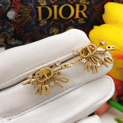 Replica Christian Dior Earrings For Women #1426014 $25.00 USD for Wholesale